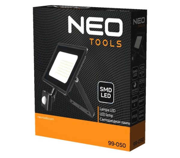 Lampa s detektorom pohybu SMD 50W 4000 lm 230V – Obrázok 5