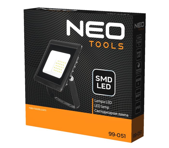 Reflektor SMD 20W 1600 lm 230V – Obrázok 3