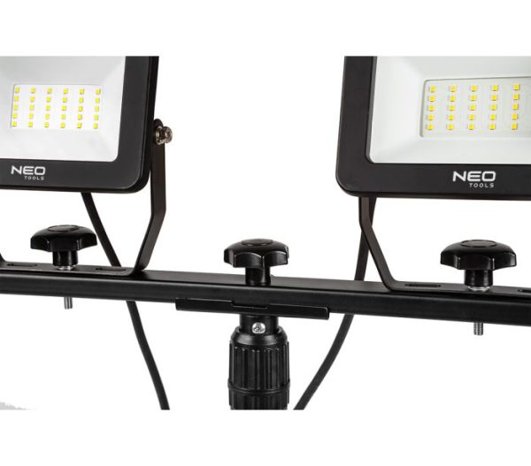Reflektor dvojitý 2x50W SMD LED 9000lm na stojane 1.8m – Obrázok 7
