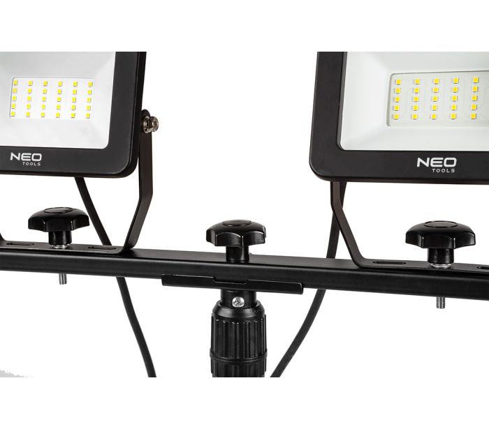 Reflektor dvojitý 2x50W SMD LED 9000lm na stojane 1.8m – Obrázok 7