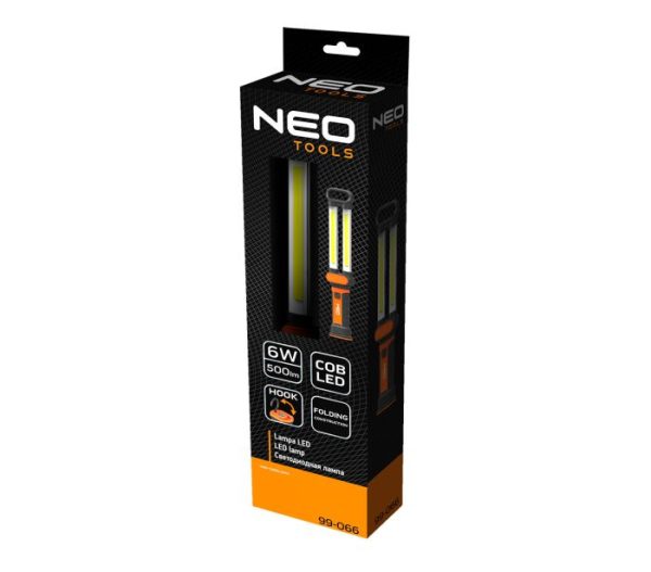 Batériová dielenská lampa 500 lm COB LED – Obrázok 8