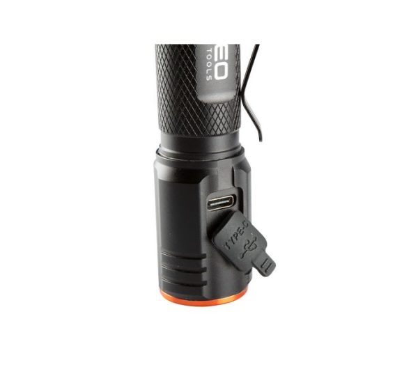Batériová baterka USB C 2000 lm CHN LED – Obrázok 15