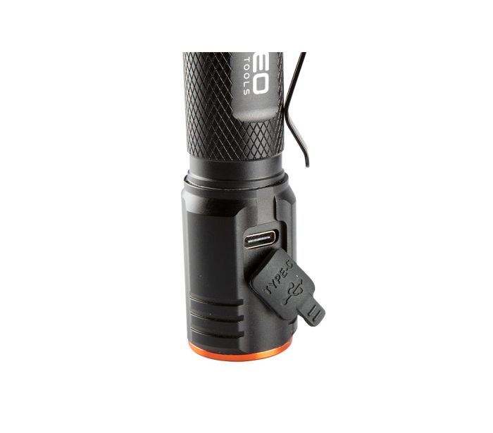Batériová baterka USB C 2000 lm CHN LED – Obrázok 15
