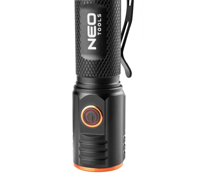 Batériová baterka USB C 2000 lm CHN LED – Obrázok 3