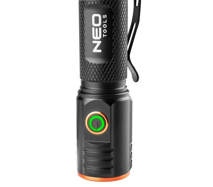 Batériová baterka USB C 2000 lm CHN LED – Obrázok 8