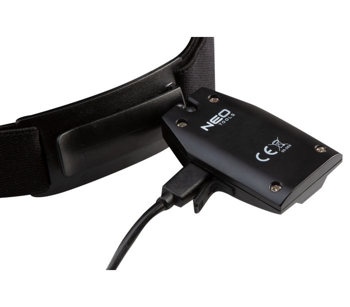 Batéria USB čelovka 180 lm COB LED + senzor pohybu – Obrázok 11