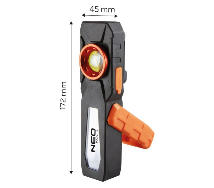 Dielenská lampa 500 lm COB LED – Obrázok 8