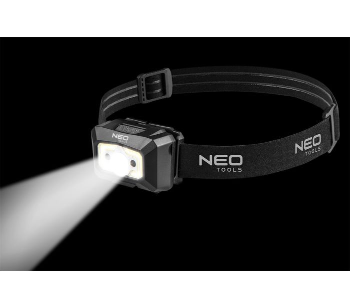 Batéria USB čelovka 250 lm COB LED + senzor pohybu – Obrázok 12