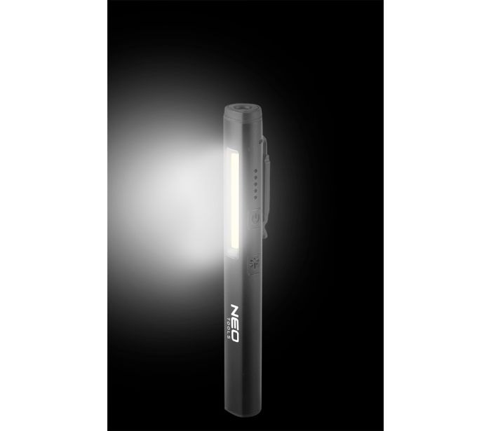 Inšpekčná lampa 450 lm COB LED + laser + UV + 4 v 1 baterka – Obrázok 9