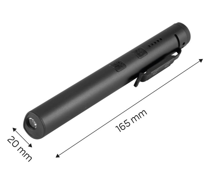 Inšpekčná lampa 450 lm COB LED + laser + UV + 4 v 1 baterka – Obrázok 7