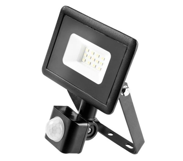Reflektor s detektorom pohybu SMD 10W 800 lm 230V