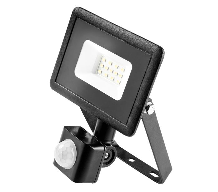 Reflektor s detektorom pohybu SMD 10W 800 lm 230V