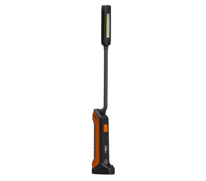 Dobíjacia dielenská lampa 400 lm COB + baterka – Obrázok 11