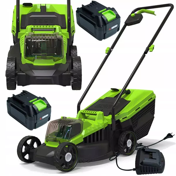 Aku kosačka – bezuhlíkový motor 2x 4Ah 20V 30L | KD5421 – Obrázok 14