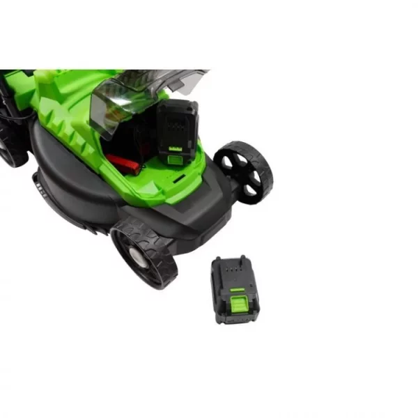 Aku kosačka – bezuhlíkový motor 2x 4Ah 20V 30L | KD5421 – Obrázok 2