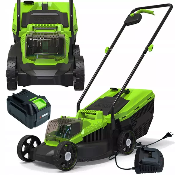 Aku kosačka – bezuhlíkový motor 4.0Ah 20V 30L | KD5420 – Obrázok 8