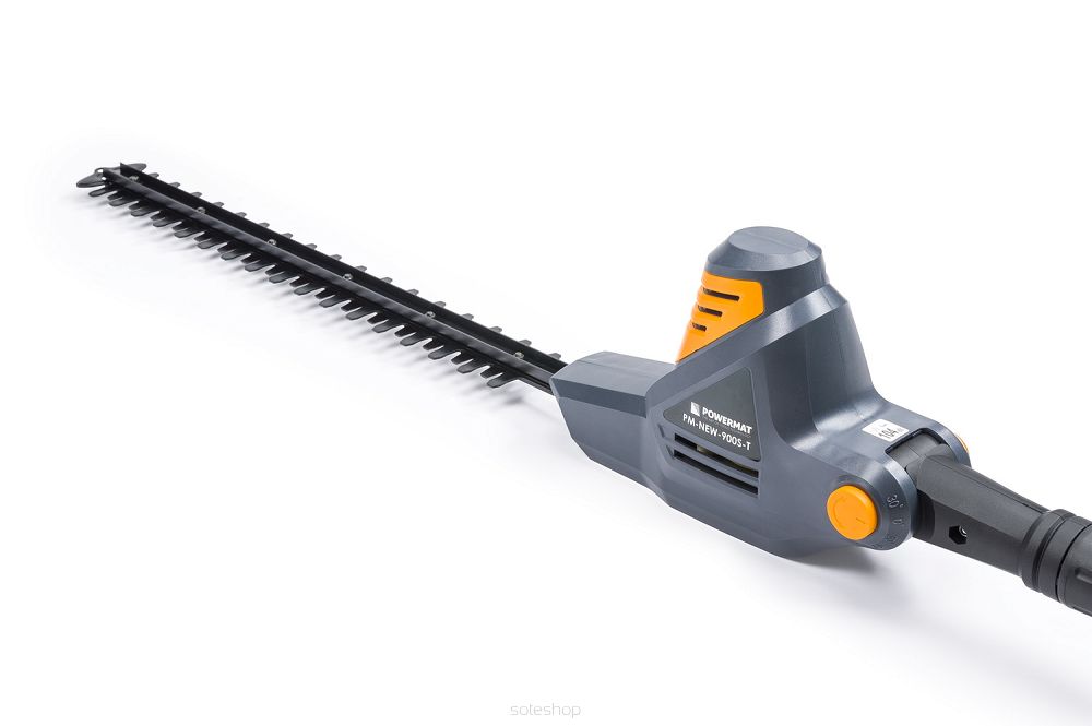 ELEKTRICKÉ NOŽNICE NA ŽIVÝ PLOT PM-NEW-900S-T 45CM 900W, POWERMAT PM0618 – Obrázok 2