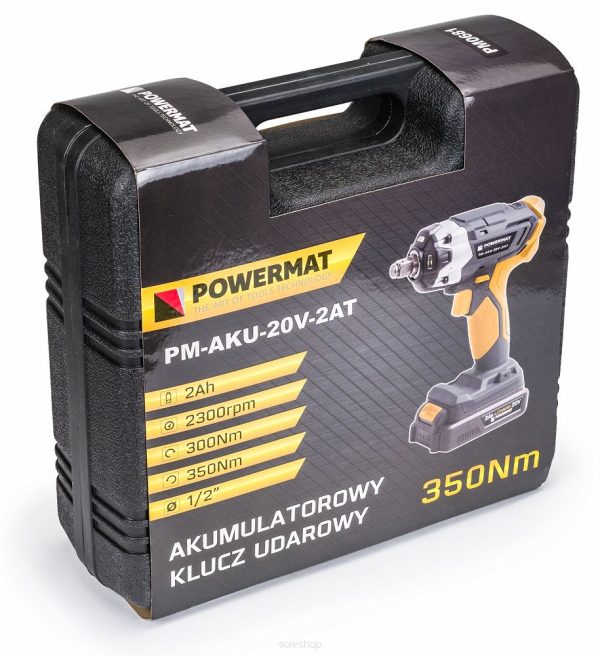 AKU rázový uťahovák – 20 V | PM-AKU-20V-2AT – Obrázok 3