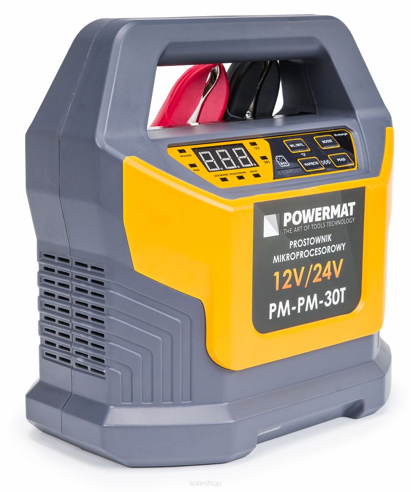 Autonabíjačka mikroprocesorová 12/24 V | PM-PM-30T