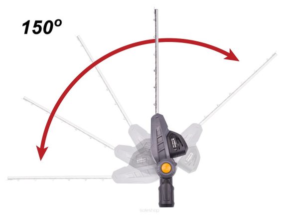 Akumulátorové tyčové nožnice na živý plot 41 cm PM-NAW-20C - POWERMAT – Obrázok 8