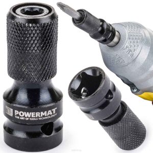 Rázový adaptér z 1/2″ na 1/4″ bity | PM-ASHU-05025T