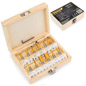 Frézky na opracovanie dreva 12 ks | PM-ZFD-12.8T