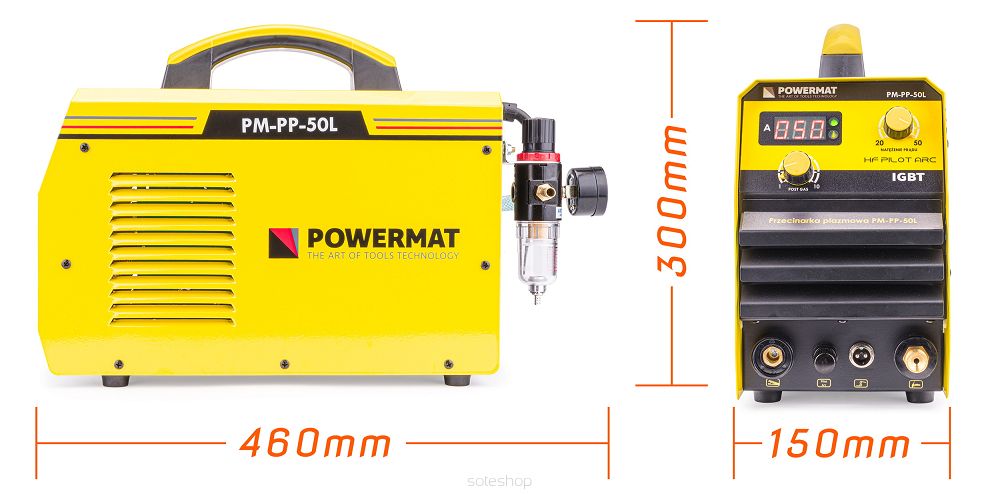 Plazmová rezačka – 50A (IGBT) | PPM-PP-50L – Obrázok 5