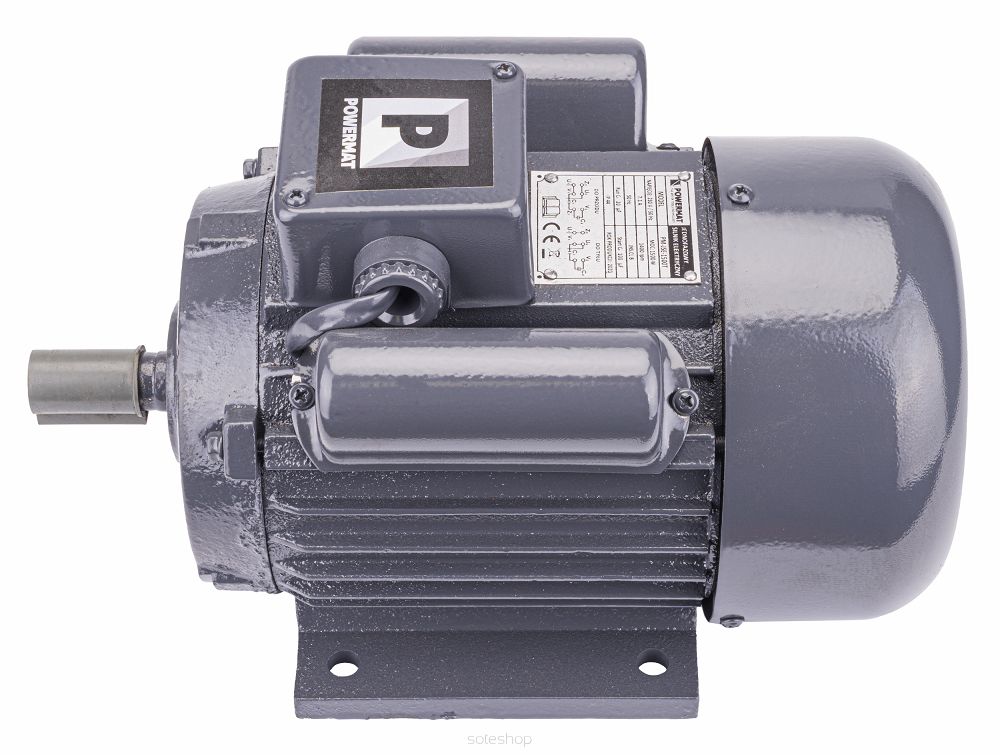 Jednofázový elektromotor 230V 1,5kW - POWERMAT PM-JSE-1500T – Obrázok 2