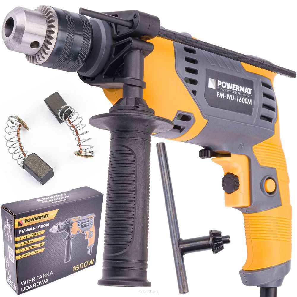 Príklepová vŕtačka 1600W 13mm | PM-WU-1600M
