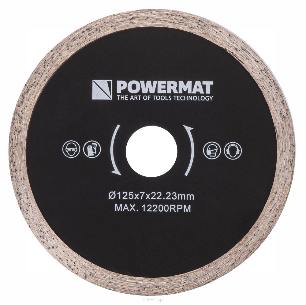 Elektrická rezačka dlažby 1400W 125mm | PM-PDG-1400M – Obrázok 8