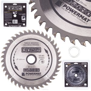 Kotúč na drevo TDD-160x20x40Z - POWERMAT PM0879