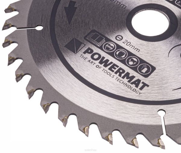 Kotúč na drevo TDD-160x20x40Z - POWERMAT PM0879 – Obrázok 7
