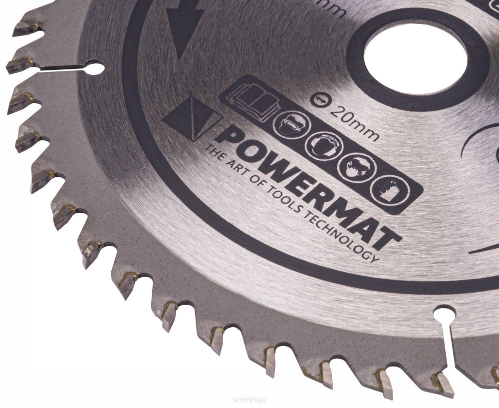 Kotúč na drevo TDD-160x20x48Z - POWERMAT PM0880 – Obrázok 7