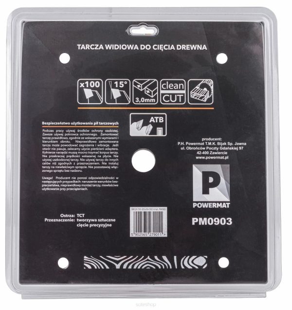 Pílový kotúč na drevo Powermat 305x30 mm – Obrázok 5