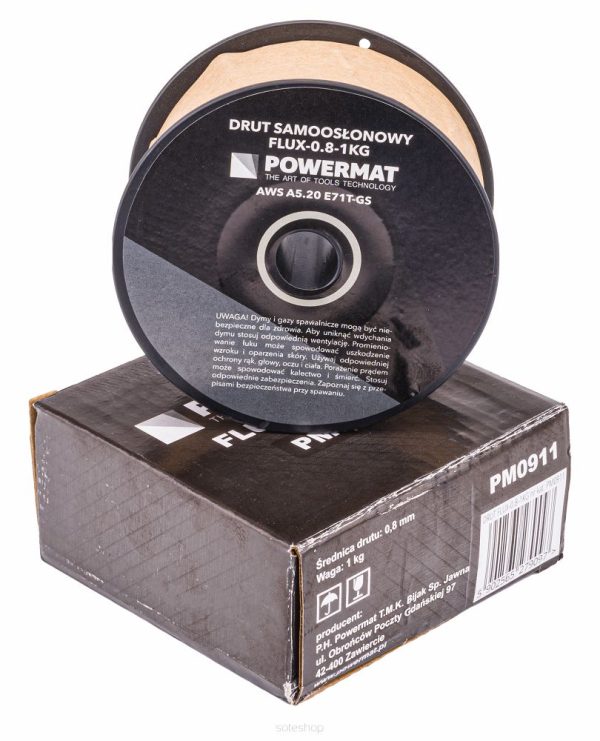 Zvárací drôt trubičkový 0,8 mm FLUX-0,8-1 KG | PM0911 – Obrázok 3
