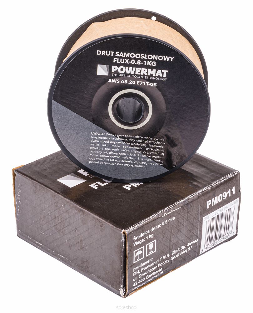 Zvárací drôt trubičkový 0,8 mm FLUX-0,8-1 KG | PM0911 – Obrázok 3