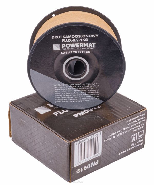 Zvárací drôt trubičkový 0,9mm FLUX-0,9-1 KG | PM0912 – Obrázok 3