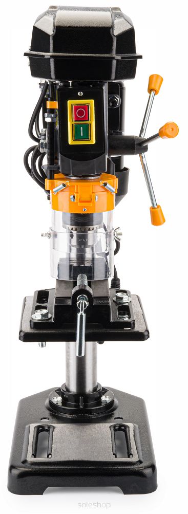 Stolová stojanová vŕtačka 1600W zverák+laser | PM-WS-1600M – Obrázok 2