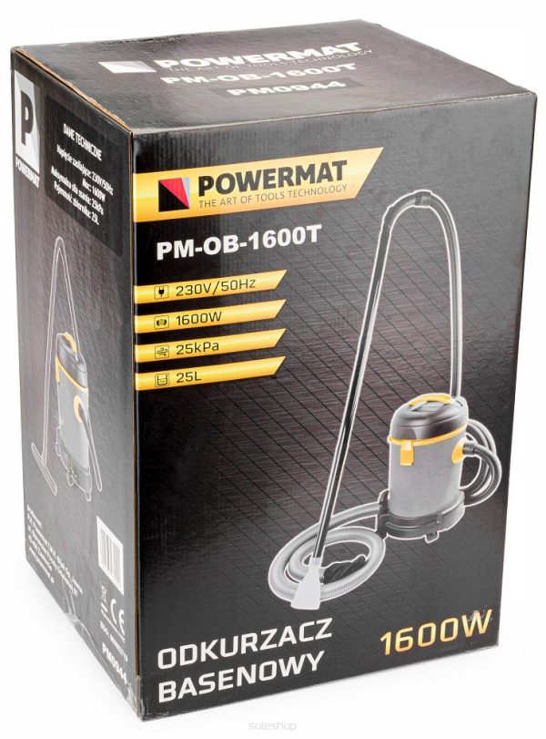 Bazénový a jazierkový vysávač 1600W 25L | PM-OB-1600T – Obrázok 12