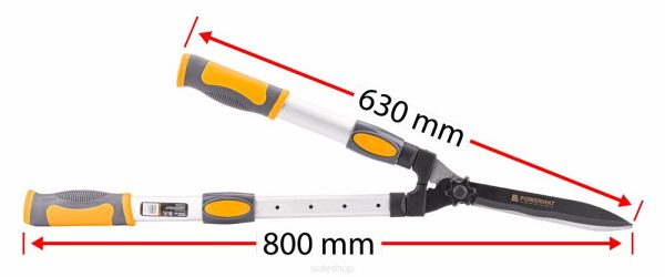 Záhradné nožnice na živý plot 800mm | PM-NDZ-760T – Obrázok 4