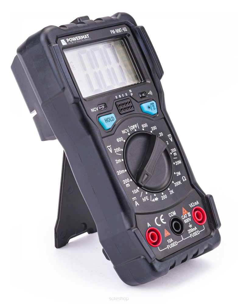 Digitálny multimeter LCD + LED svetlo | PM-MMT-60 – Obrázok 2
