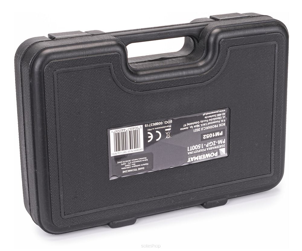 Zváračka plastových rúr 1500W 3 nástavce 20-32mm | PM-ZGP-1500T1 – Obrázok 5