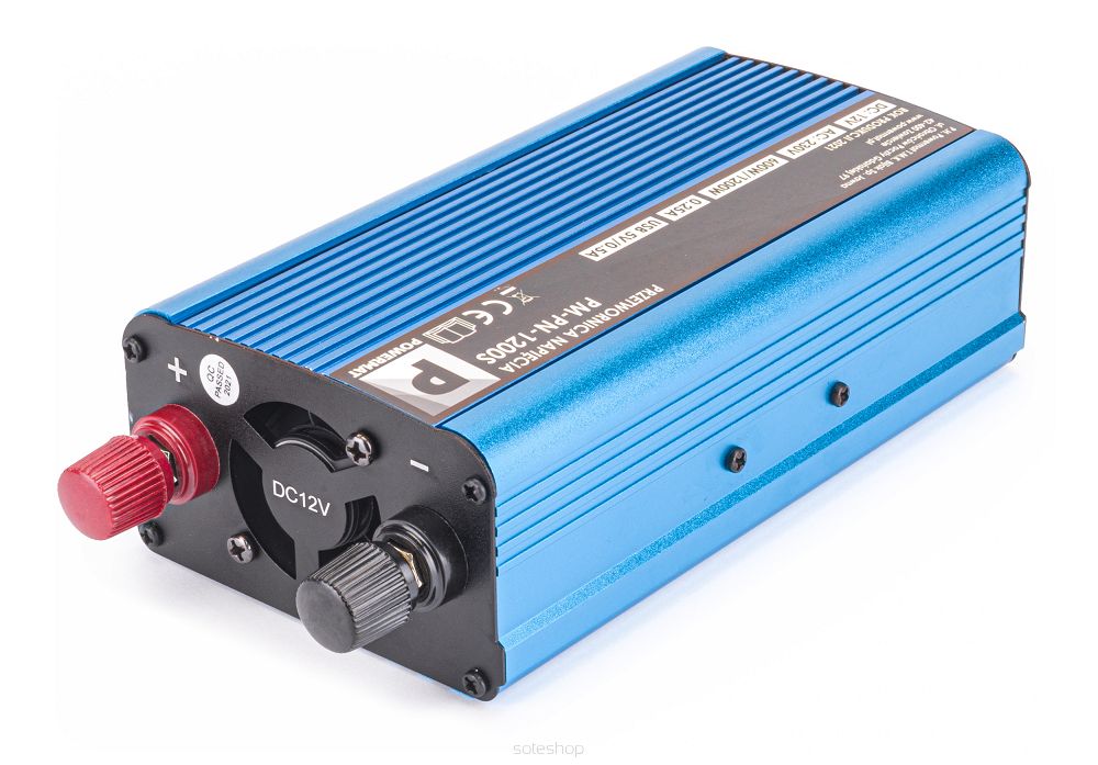 Menič napätia 12V/230 1200W | PM-PN-1200S – Obrázok 4