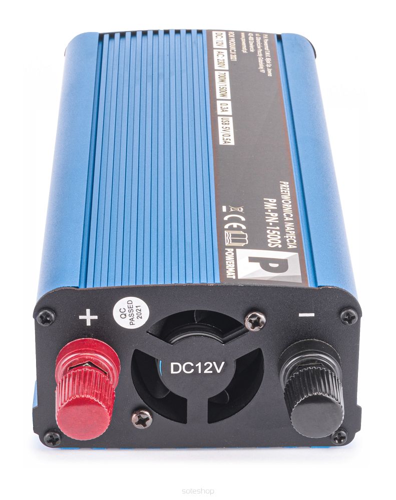 Menič napätia 12V/230V 1500W | PM-PN-1500S