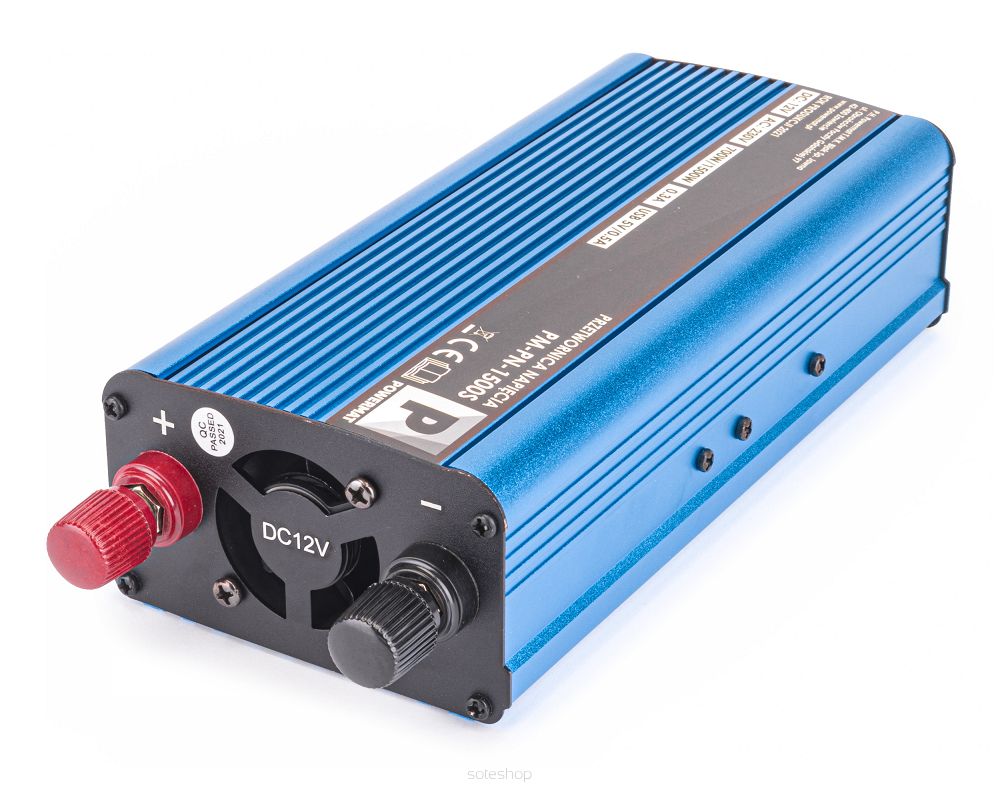 Menič napätia 12V/230V 1500W | PM-PN-1500S – Obrázok 4
