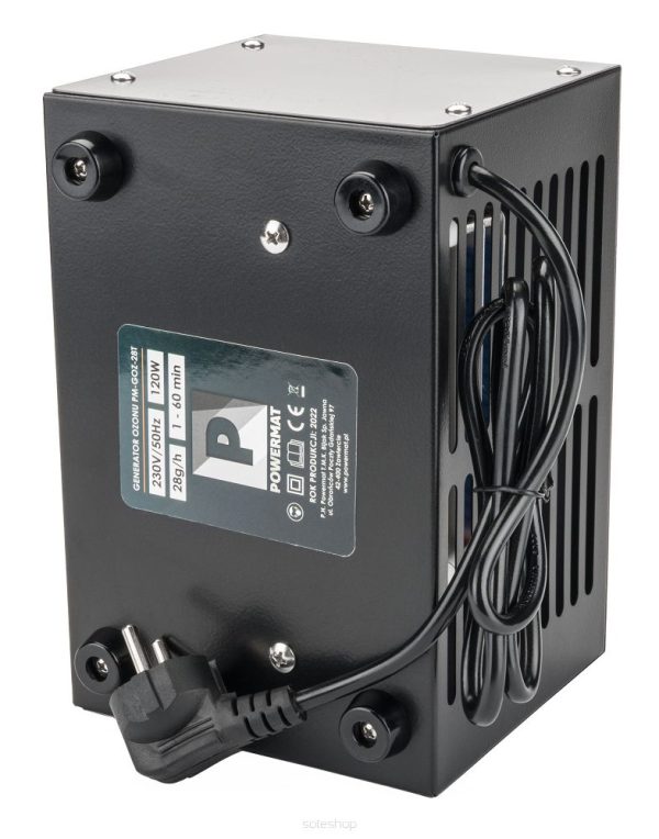Ozónový generátor, 120W, 28 000 mg/h | PM-GOZ-28T – Obrázok 5