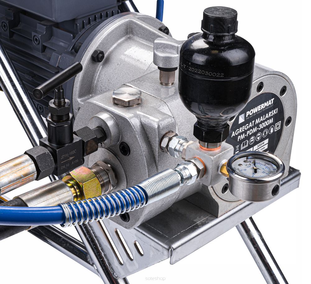 Maliarsky agregát hydrodynamický 3000W | PM-PDM-3000M – Obrázok 8