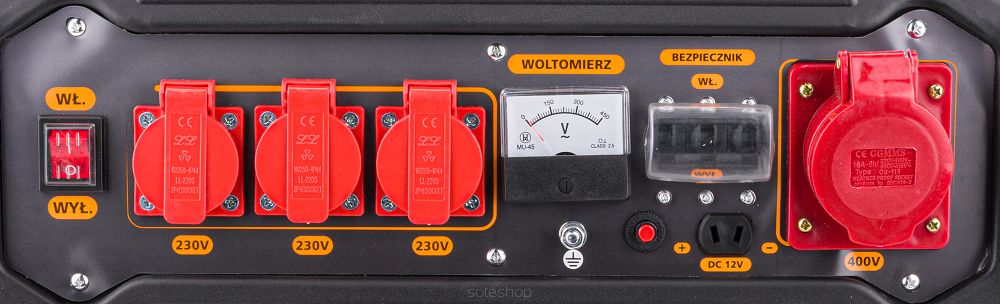 Elektrocentrála benzínová 3000W PM-AGR-3000MNS – Obrázok 8