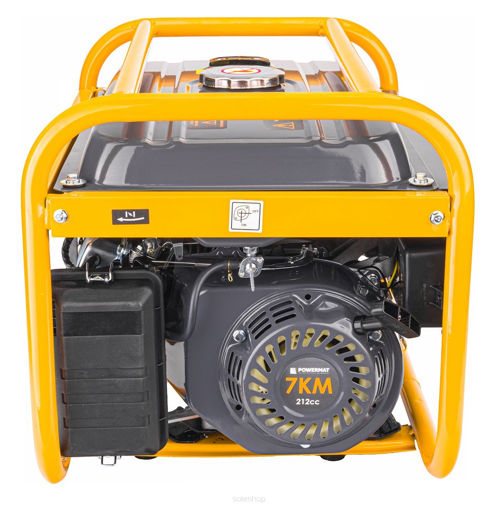 GENERÁTOR PRÚDU ELEKTROCENTRÁLA AVR 230V 3000W, POWERMAT PM-AGR-3000M2S PM1197 – Obrázok 4