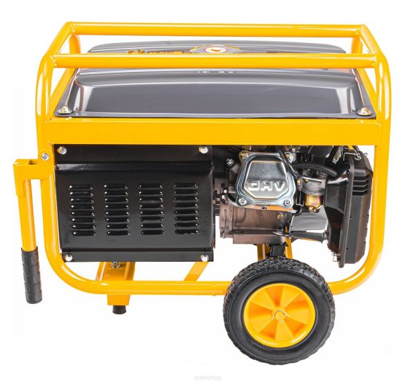 GENERÁTOR PRÚDU ELEKTROCENTRÁLA AVR 230V 3000W + KOLIESKA, POWERMAT PM-AGR-3000M2K PM1198 – Obrázok 5